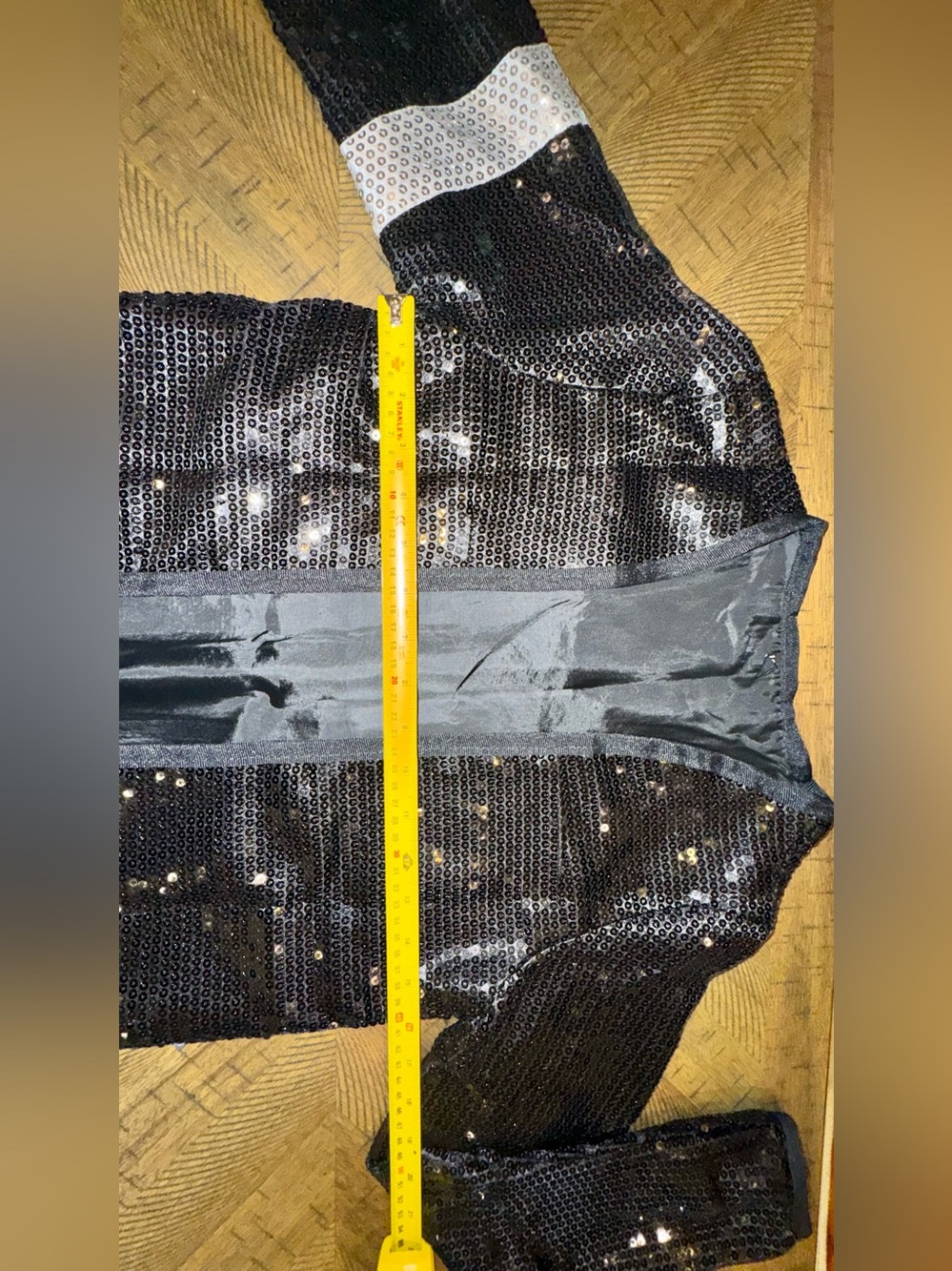 🎤 🎶 Michael Jackson 'Billie Jean' Sequins - Full Costume - Kids size 8-10 yrs 😎 - Picture 10 of 16